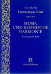 Inayat Khan, Musik und kosmische Harmonie aus mystischer Sicht
