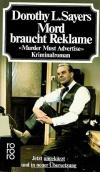 Sayers, Mord braucht Reklame