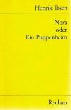 Ibsen, Nora oder Ein Puppenheim